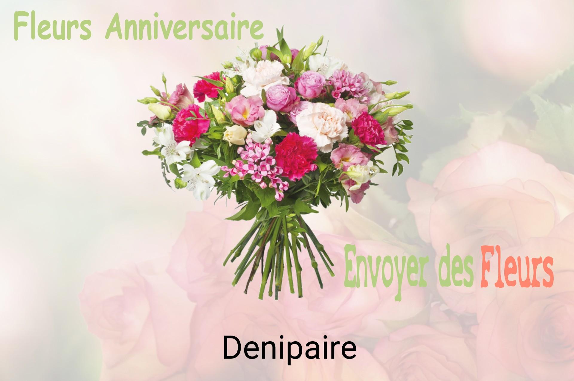 Bouquet de fleurs d’anniversaire livré à Denipaire